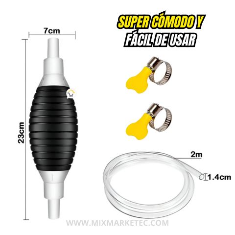 Turbomba™ Solución rápida y segura para extraer líquidos