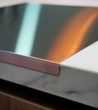 Tabla De Picar Acero Inoxidable - Higiene Profesional en Tu Cocina🧑‍🍳