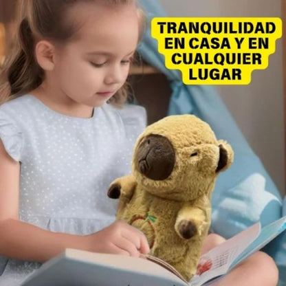 KapiDream™ Capibara Relajante con Luz y Sonido Calmante Anti-Estrés