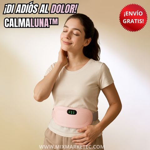 CalmaLuna™ Cinturón Térmico Anti Cólicos Tu aliado para tu ciclo menstrual🌸