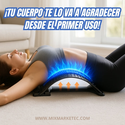 Estirax™ Estirador de Espalda, Libérate del dolor y gana energía cada día +REGALO!!🎁