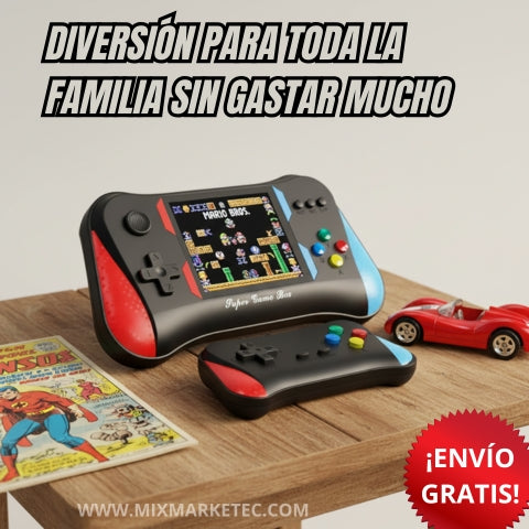 FunStation™ Consola Retro de 500 Juegos, Diversión para todos sin gastar mucho🎁