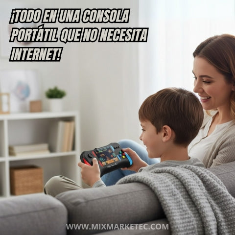 FunStation™ Consola Retro de 500 Juegos, Diversión para todos sin gastar mucho🎁