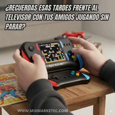FunStation™ Consola Retro de 500 Juegos, Diversión para todos sin gastar mucho🎁