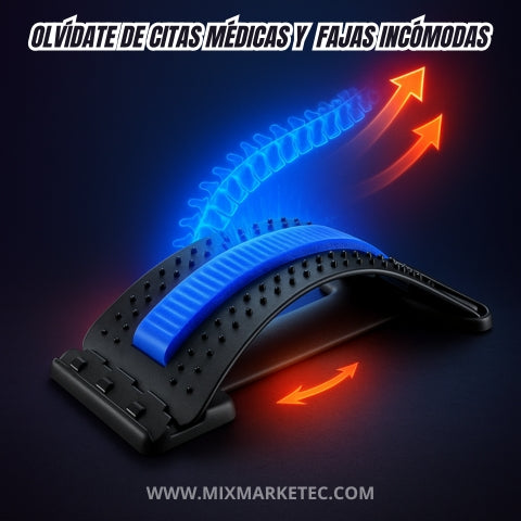 Estirax™ Estirador de Espalda, Libérate del dolor y gana energía cada día +REGALO!!🎁