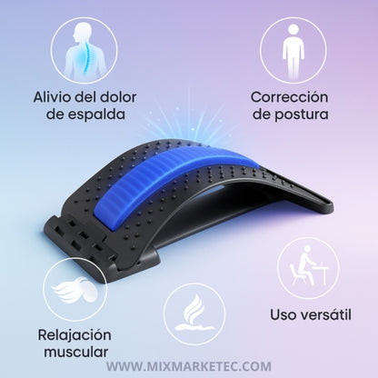 Estirax™ Estirador de Espalda, Libérate del dolor y gana energía cada día +REGALO!!🎁