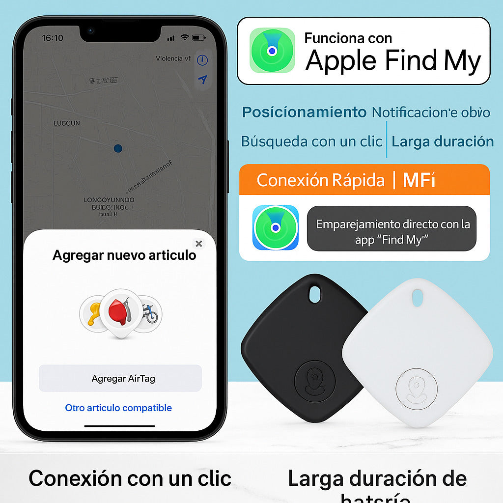 SiteTag™ Gps Localizador - Localiza tu carro robado, llaves y Más al Instante📍