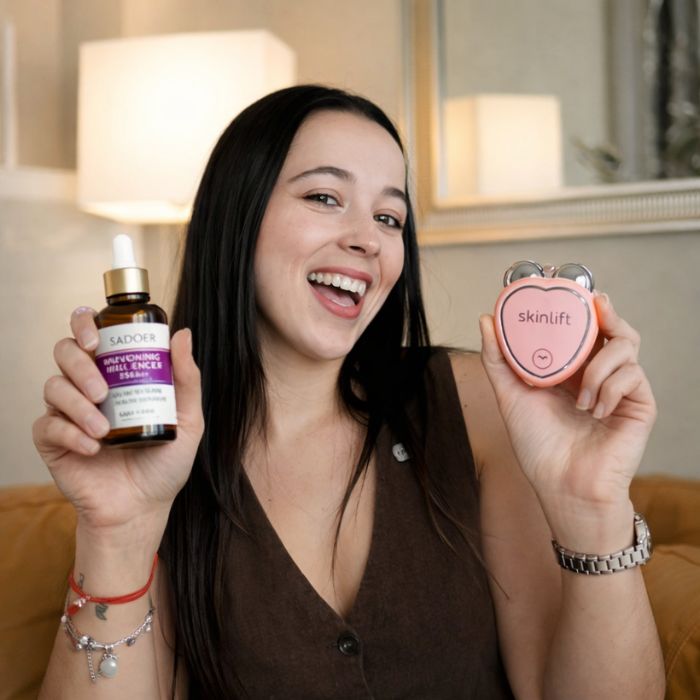 SkinLift™ Serum de Niacinamida + Masajeador Facial, Piel más firme y luminosa desde casa