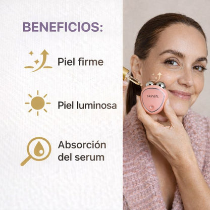 SkinLift™ Serum de Niacinamida + Masajeador Facial, Piel más firme y luminosa desde casa