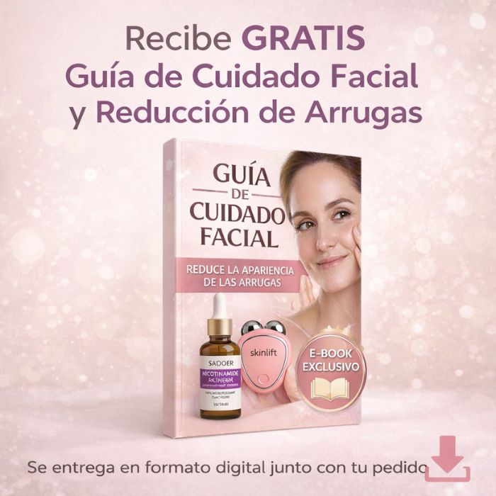 SkinLift™ Serum de Niacinamida + Masajeador Facial, Piel más firme y luminosa desde casa