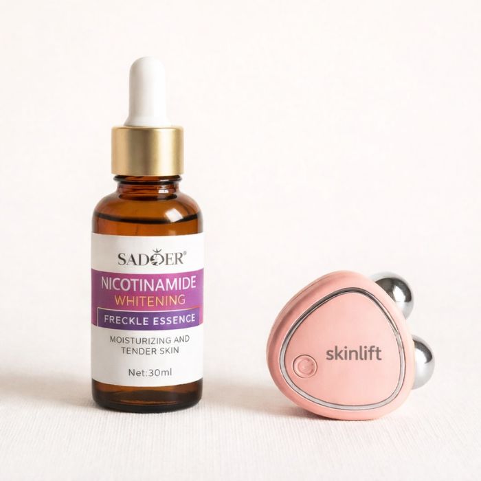 SkinLift™ Serum de Niacinamida + Masajeador Facial, Piel más firme y luminosa desde casa