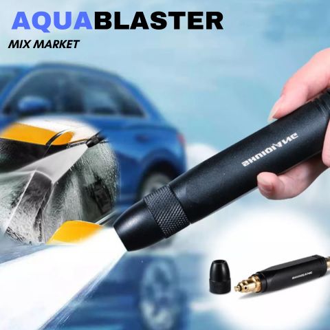 AquaBlaster, Boquilla de alta presión para manguera, Ahorra tiempo!