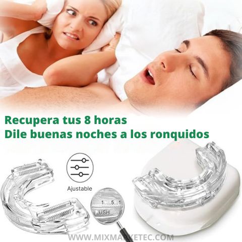 SilenceAir™, Férula ajustable anti ronquidos