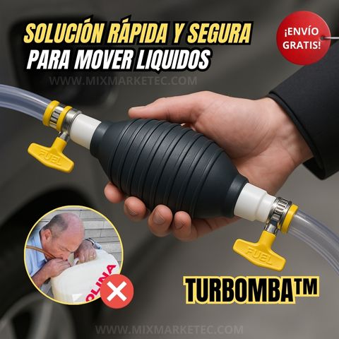 Turbomba™ Solución rápida y segura para extraer líquidos
