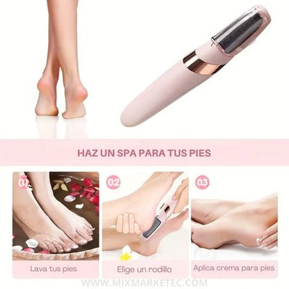 Smoothie™ Removedor De Callos Electrico, Elimina los callos sin dolor