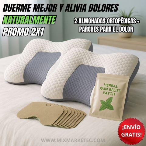 AlivioTotal™ Combo Relajante, Duerme mejor y alivia dolores naturalmente