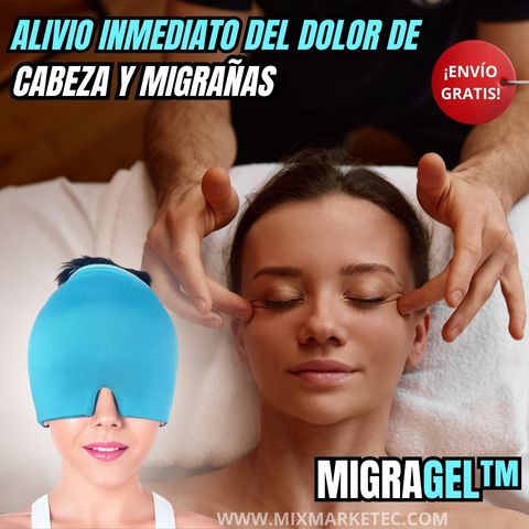 MigraGel™ Gorro Gel para migraña Alivio para tu mente cansada🎁