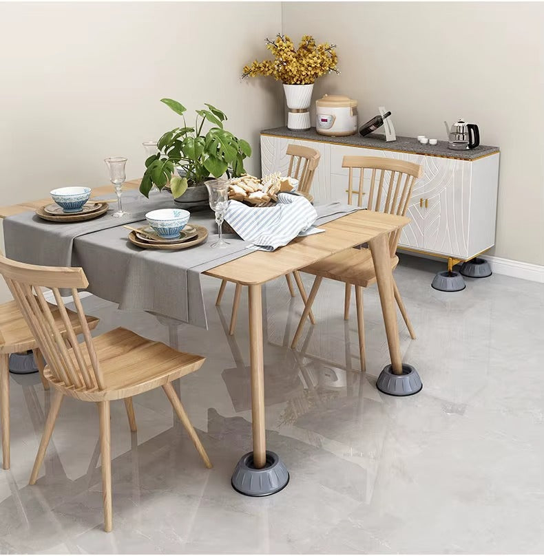 VibraStop™ Set X4 Almohadillas Antivibración para Lavadora, Elimina ruido y movimiento al instante